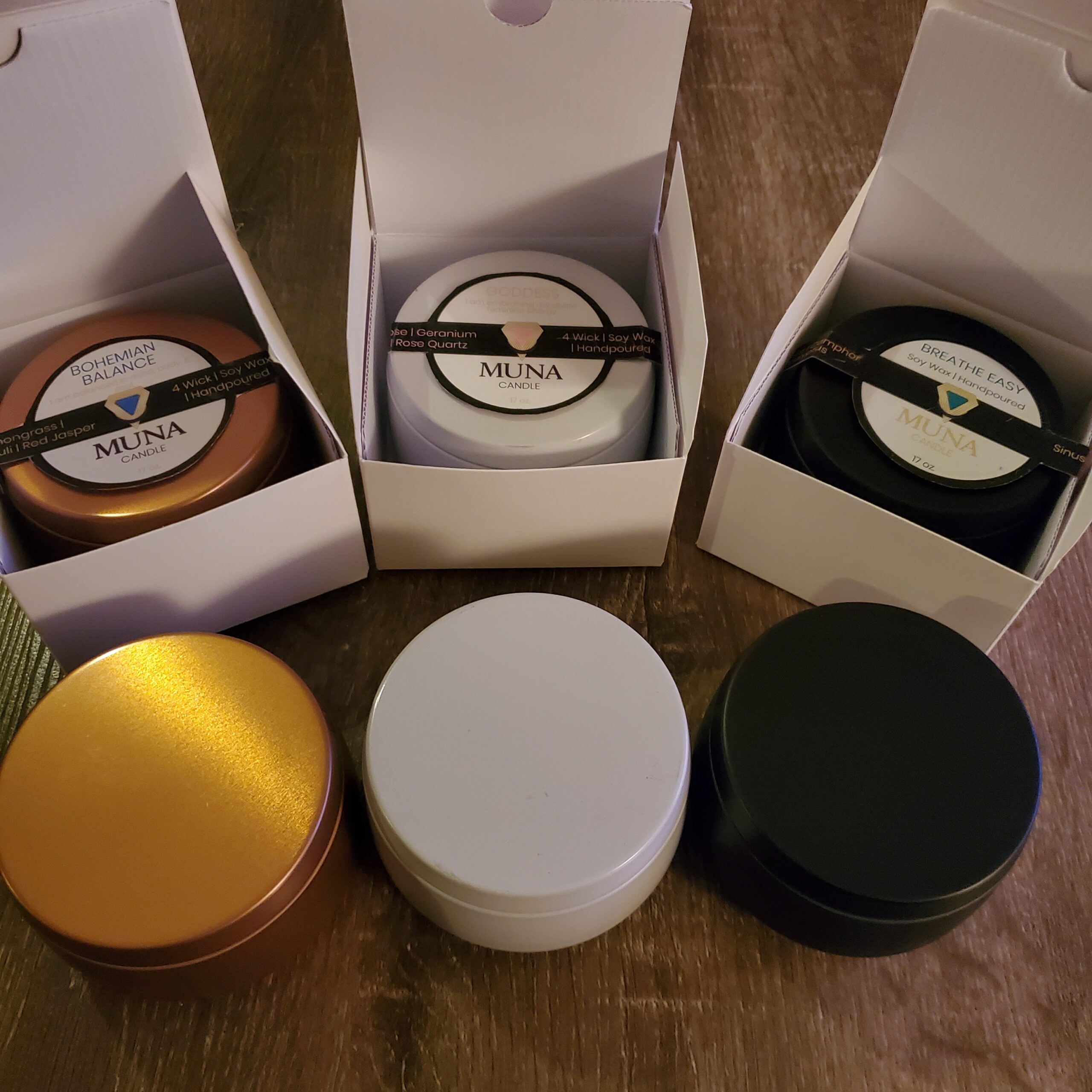 Bohemian Balance Affirmation Candle 7oz - Image 4