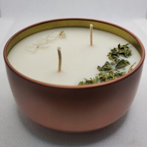 Uplifting Minty Eucalyptus Affirmation Candle 7oz