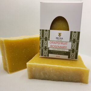 Grapefruit Rosemary Soap Bar
